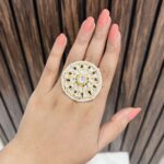 Circle kundan ring