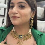 Ayana gold a like necklace green