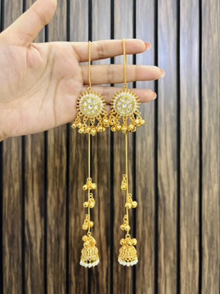 Aaroshi brass earring