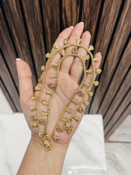 Rashmika anklet pair