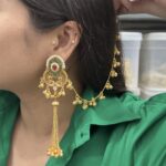 Suhani kashmiri brass earrings Mint