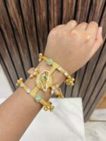 peacock brass kada - Image 2