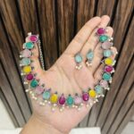 Gitika multi brass necklace
