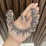 Falak multi brass necklace