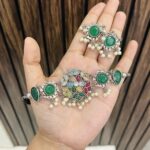 Aparna brass necklace