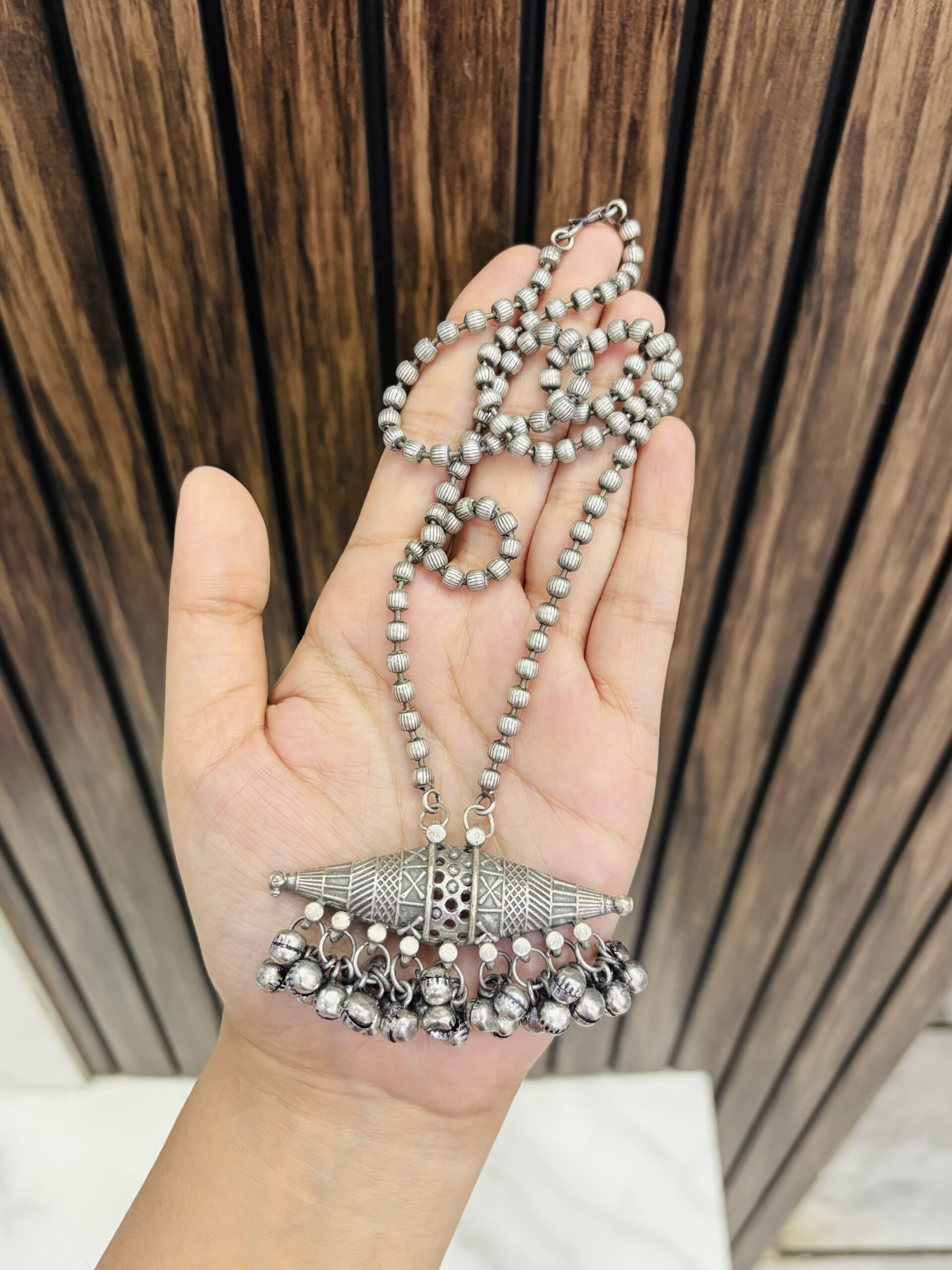 IMG_9935-compressed Kalika brass necklace - Image 1