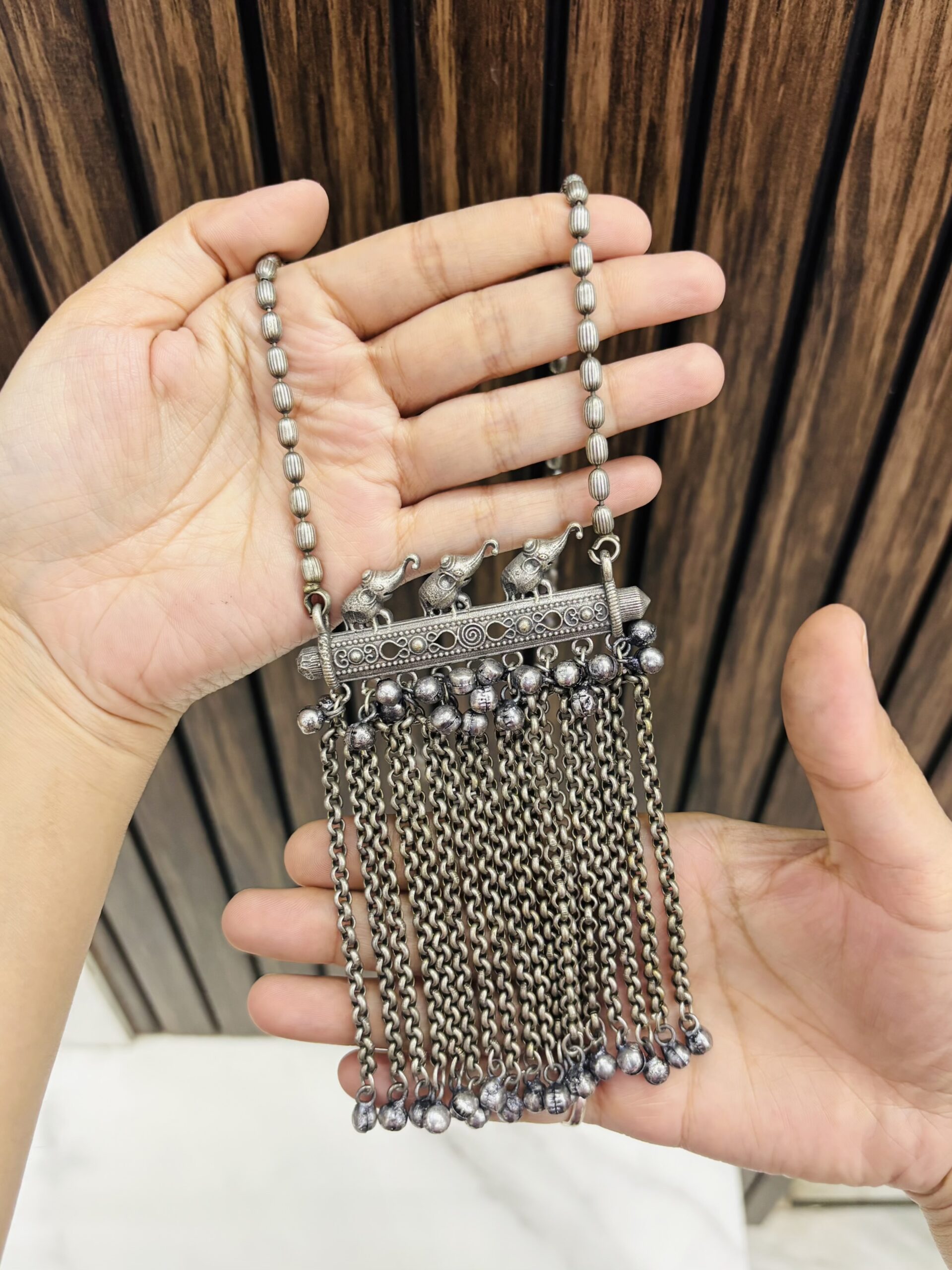 IMG_9939-compressed latkan brass necklace - Image 1