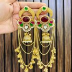 Savita earrings Ruby