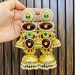 Roshini earrings Ruby