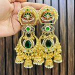 Ashi earrings Green