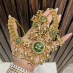 Manisha gold a like necklace