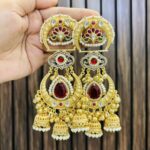 Ashi earrings Ruby