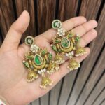 Sabati earrings green