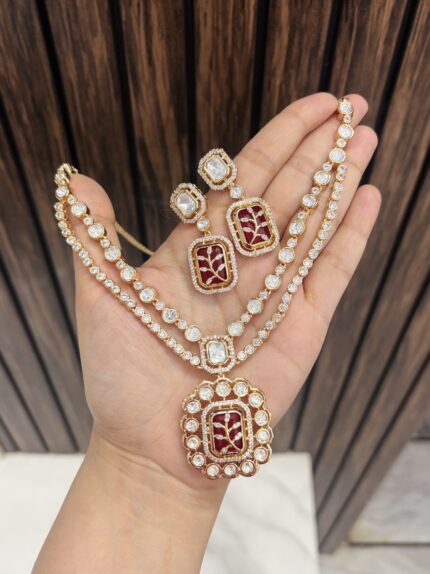 Tanuja necklace Ruby