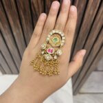 Long gold a like ring