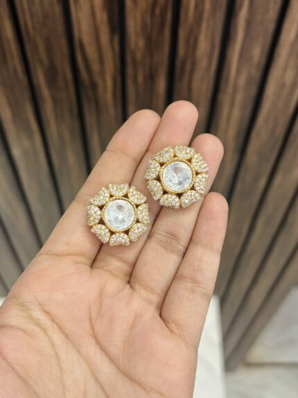 Flower earrings