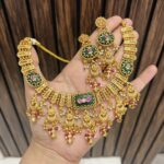 Ritika necklace green