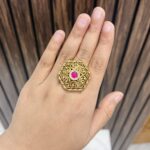 Gold a like ring 16