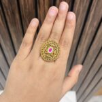 Gold a like ring 21