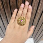 Gold a like ring 22