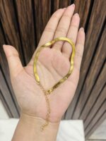 Golden Anti tarnish anklet - Image 2