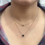 Two layer western necklace