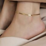 Golden Anti tarnish anklet