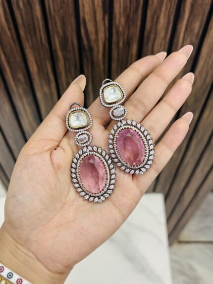 Shalu earrings Pink