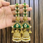 Riya earrings Green