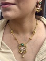 kamna necklace Green