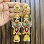 Shivangi earrings Ruby