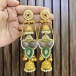 Shivangi earrings Green