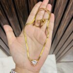 Heart anti tarnish necklace