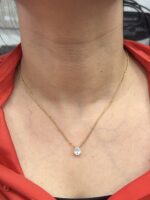 Single drop anti tarnish necklace - Image 2