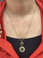 Round anti tarnish necklace - Image 2