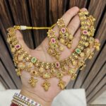 Aisha gold alike necklace