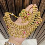 Riddhi gold alike necklace