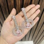 Nassema ad Earrings Pink