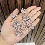 Girisha ad Earrings Pink
