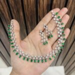 Jasmine ad necklace Green