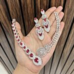 Anju ad necklace Ruby