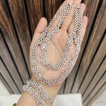 Two layer ad necklace