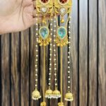 Raina brass Earrings turquoise