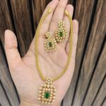 Muskan necklace Green