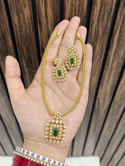 Muskan necklace Green