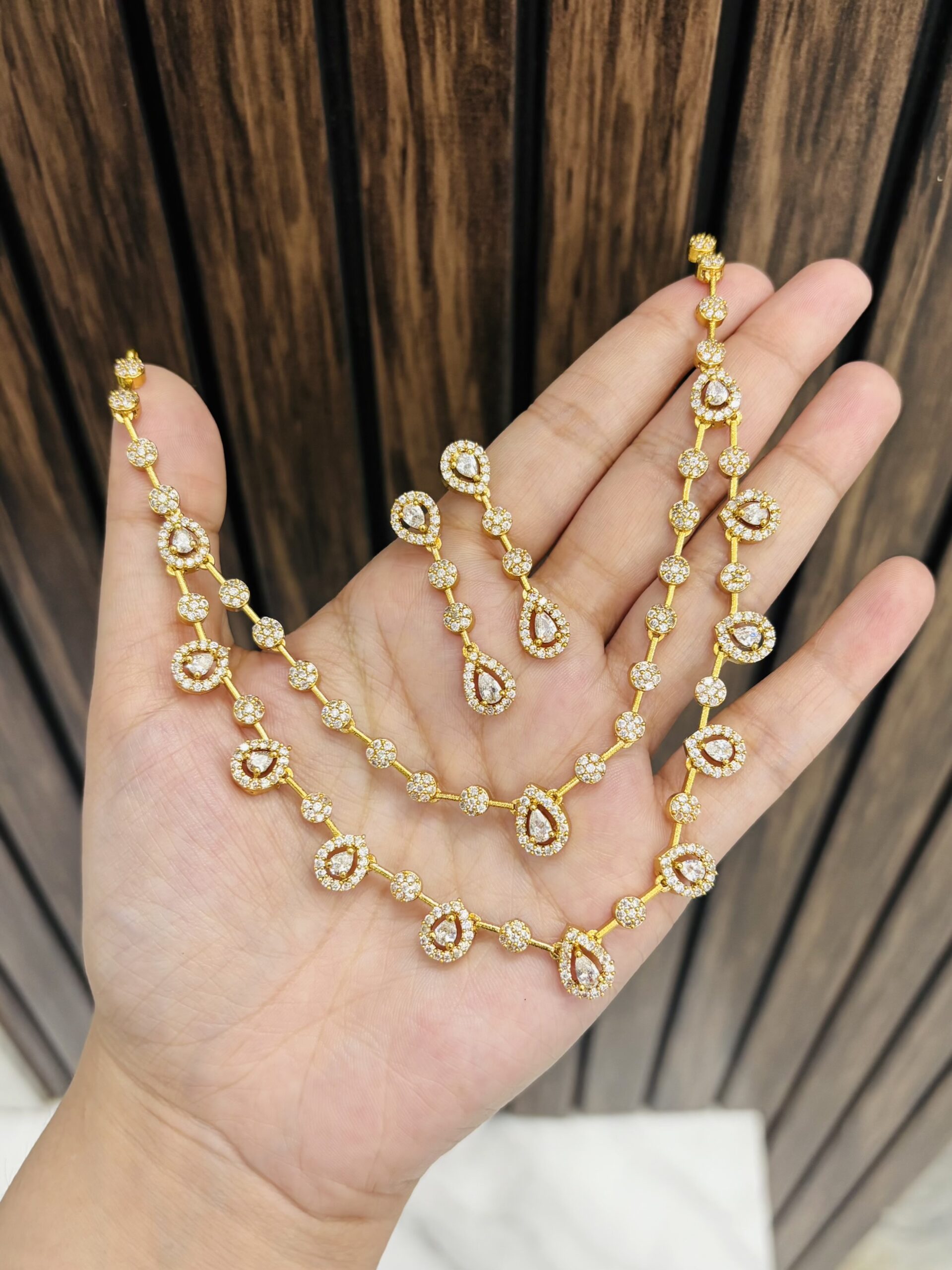 IMG_8288-compressed Kirti double layer necklace - Image 1