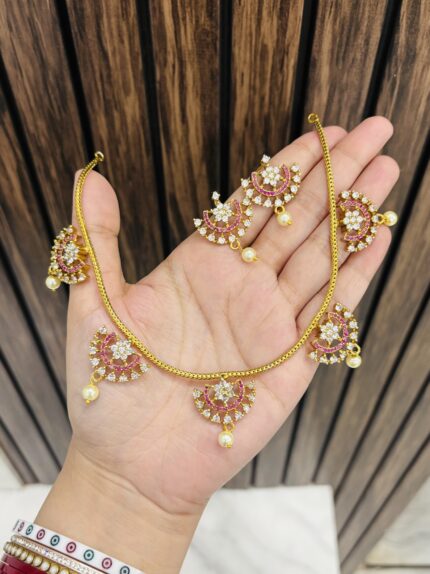 Kavya necklace Ruby