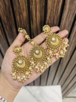 Rashi necklace with earrings and mangtika - Image 2