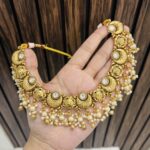 Rashi necklace with earrings and mangtika