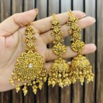 Saloni Earrings with mangtika